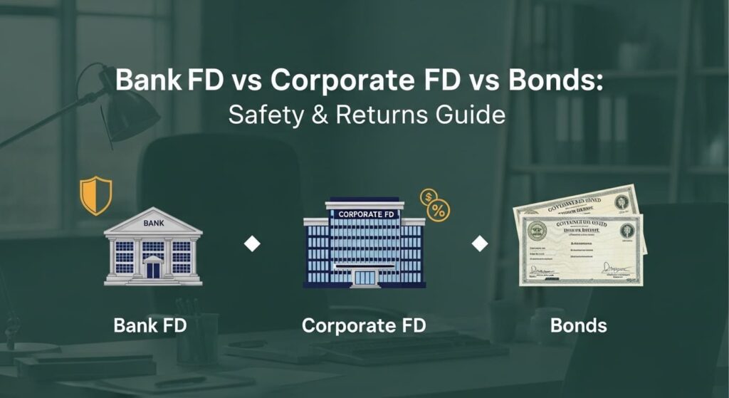 fd vs corporate fd vs bond