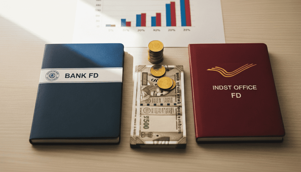 bank fd vs post office fd